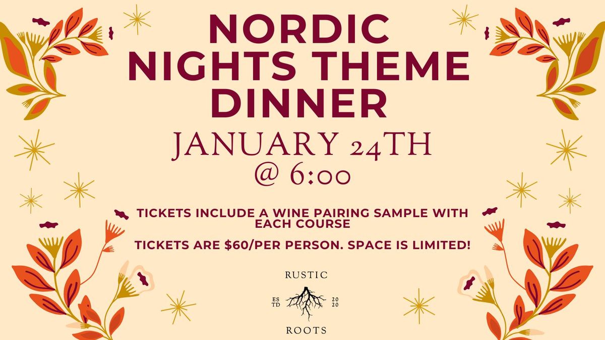 Nordic Nights Theme Dinner