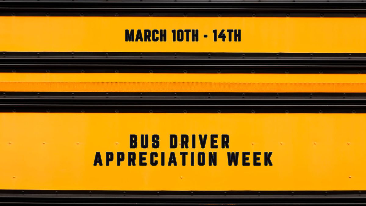 Bus Driver Appreciation Week 