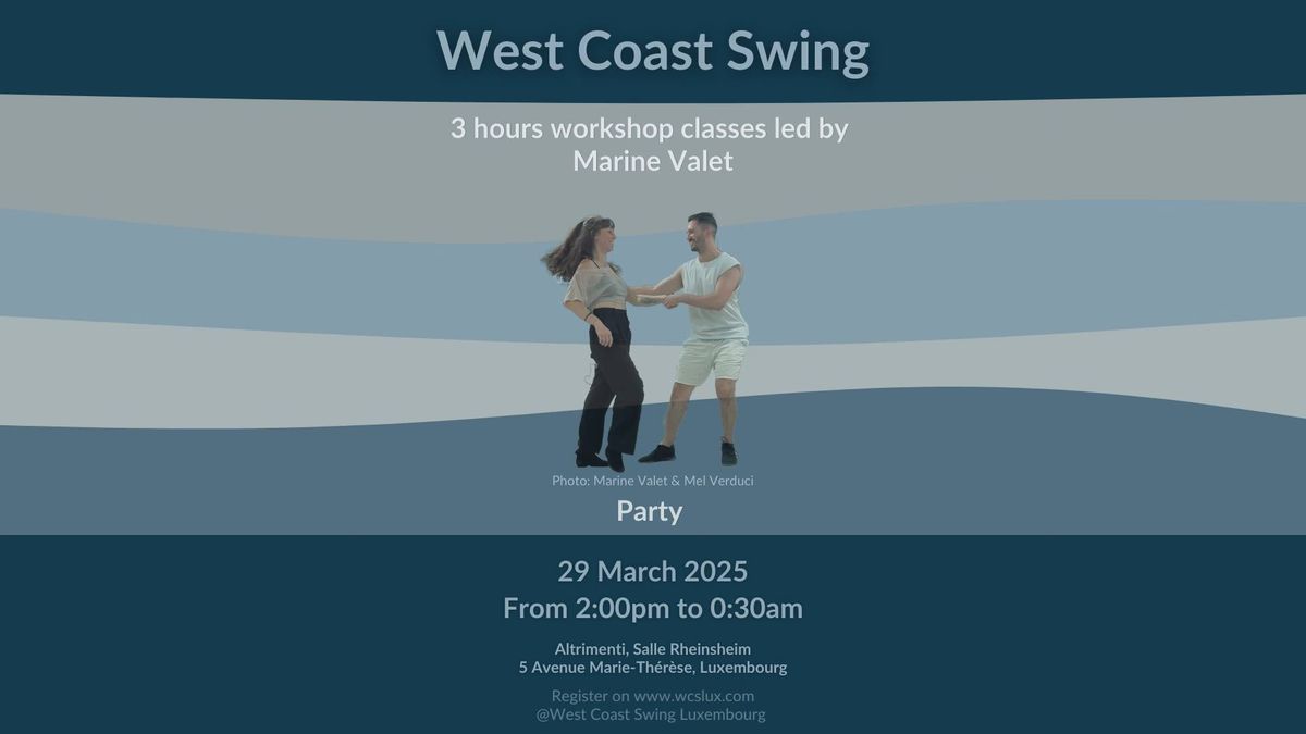 West Coast Swing Workshops + Party