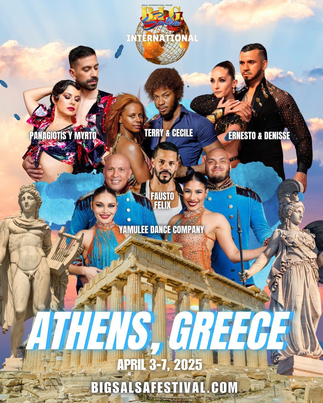 BIG International Athens, Greece SALSA & BACHATA LATIN DANCE FESTIVAL