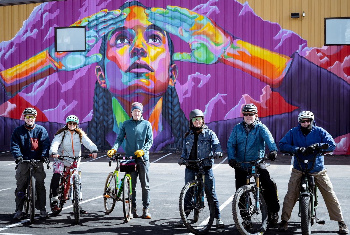 October Mural Tour by Bike