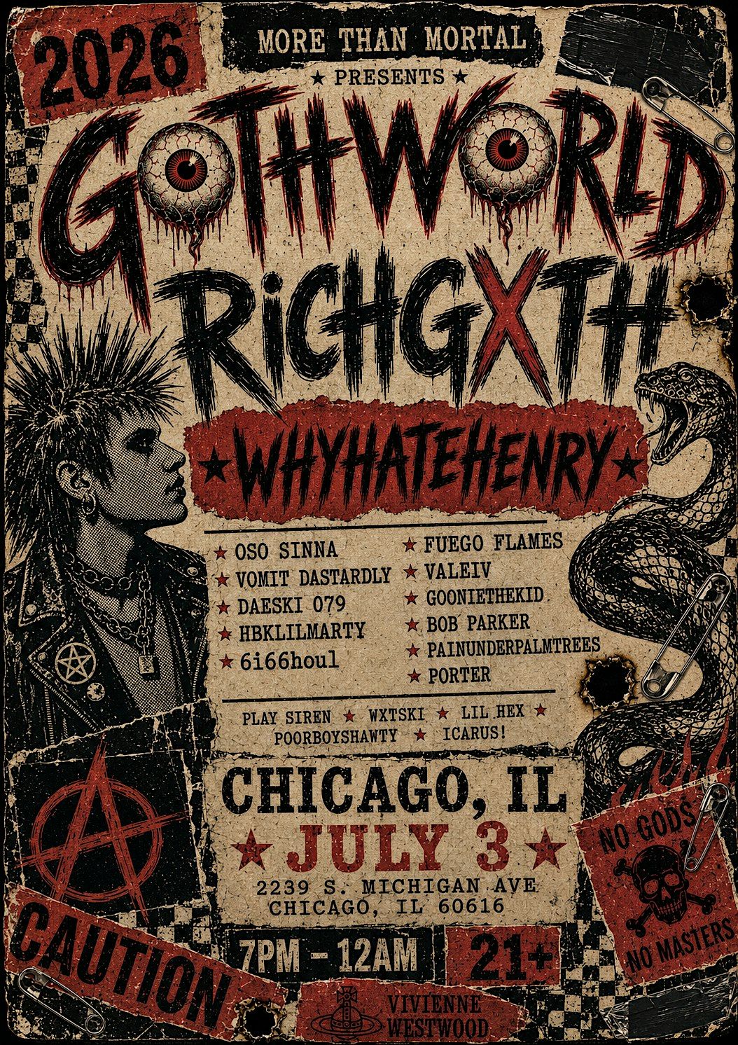 GOTH WORLD CHICAGO ( OPENING DAY )