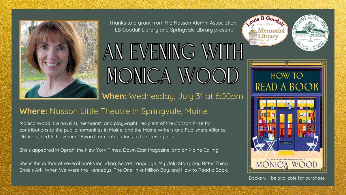 An Evening with Monica Wood