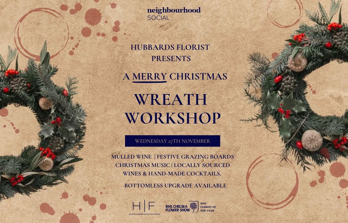 A Merry Christmas Wreath Workshop