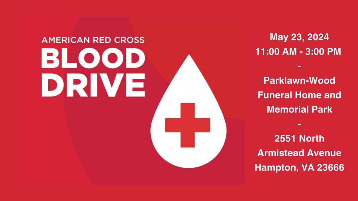 Red Cross Blood Drive