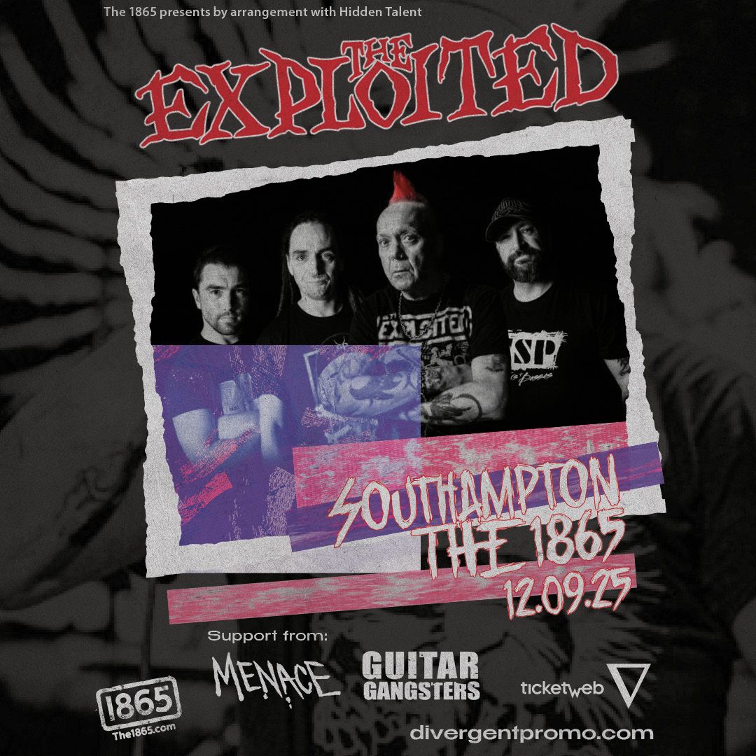 Live show with The Exploited & Menace