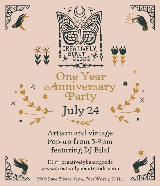 Cbg One Year Anniversary Pop Up Event 2900 Race St Fort Worth Tx 4104 United States 24 July 21