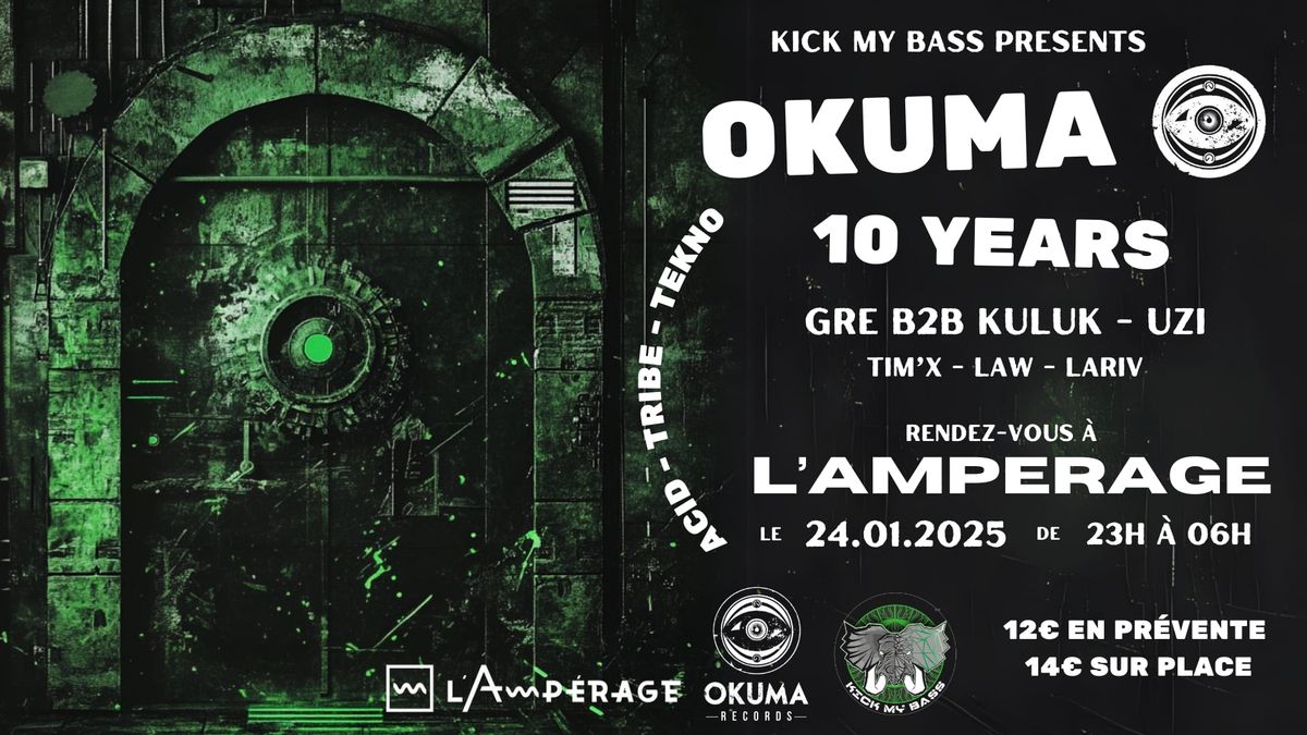 KMB pr\u00e9sente : Okuma 10 years