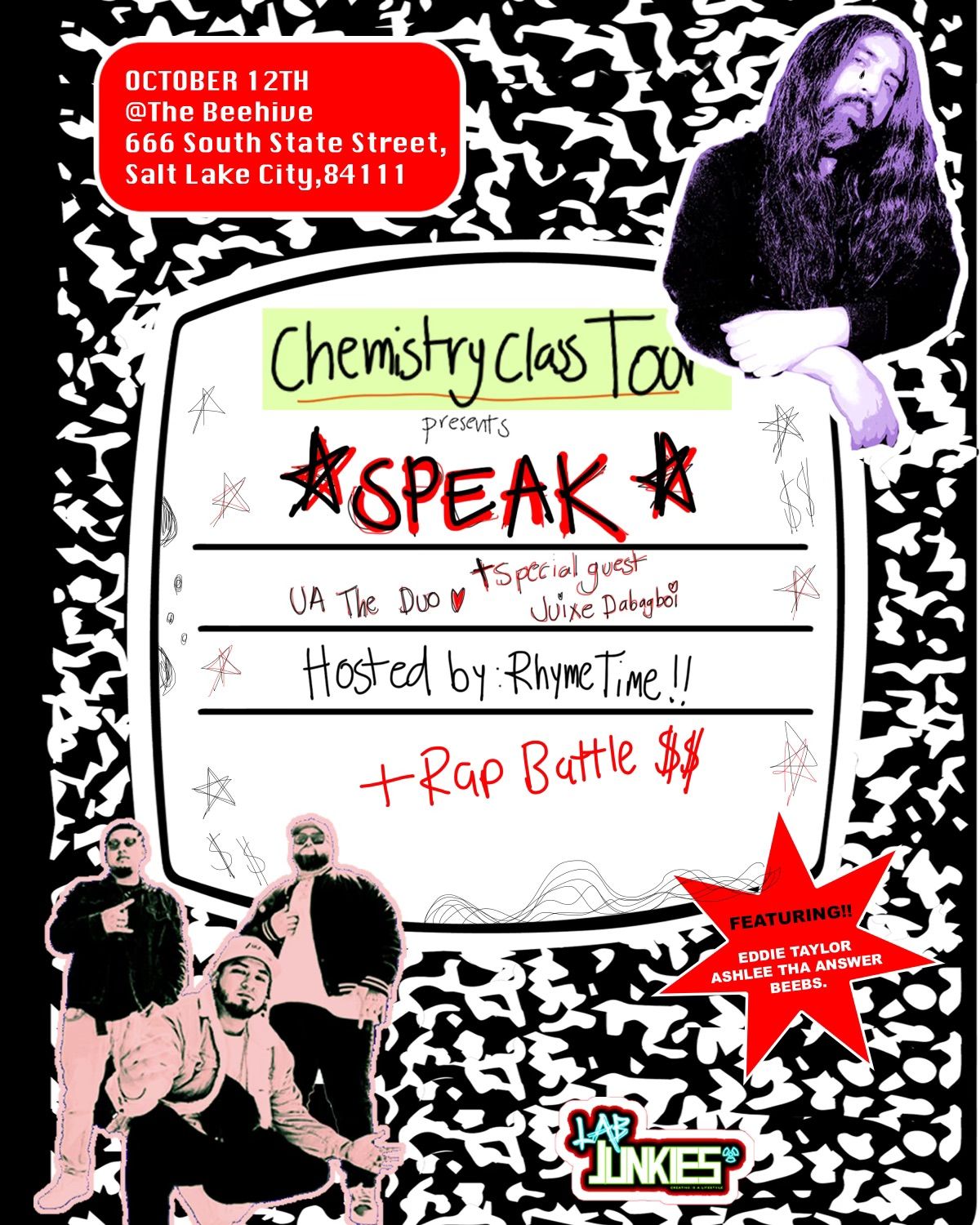 Chemistry Class Tour Presents: SPEAK & Friends