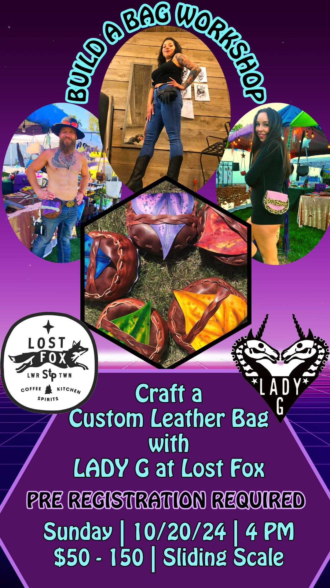 *Build*a*Bag* Workshop with LADY G at Lost Fox Lowertown