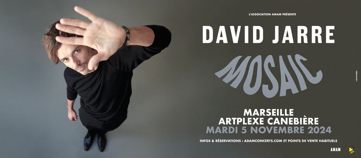 DAVID JARRE \u2022 MARSEILLE \u2022 ARTPLEXE CANEBI\u00c8RE \u2022 5 NOVEMBRE 2024