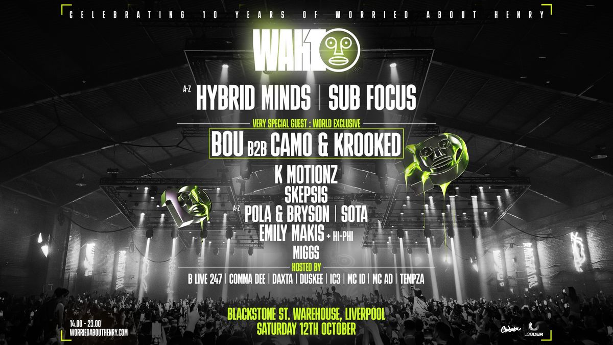 Hybrid Minds, Sub Focus, Bou B2B Camo & Krooked, K Motionz