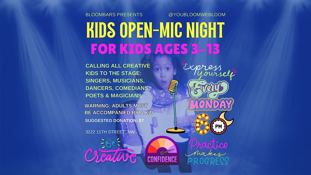 Kids Open-Mic Night!