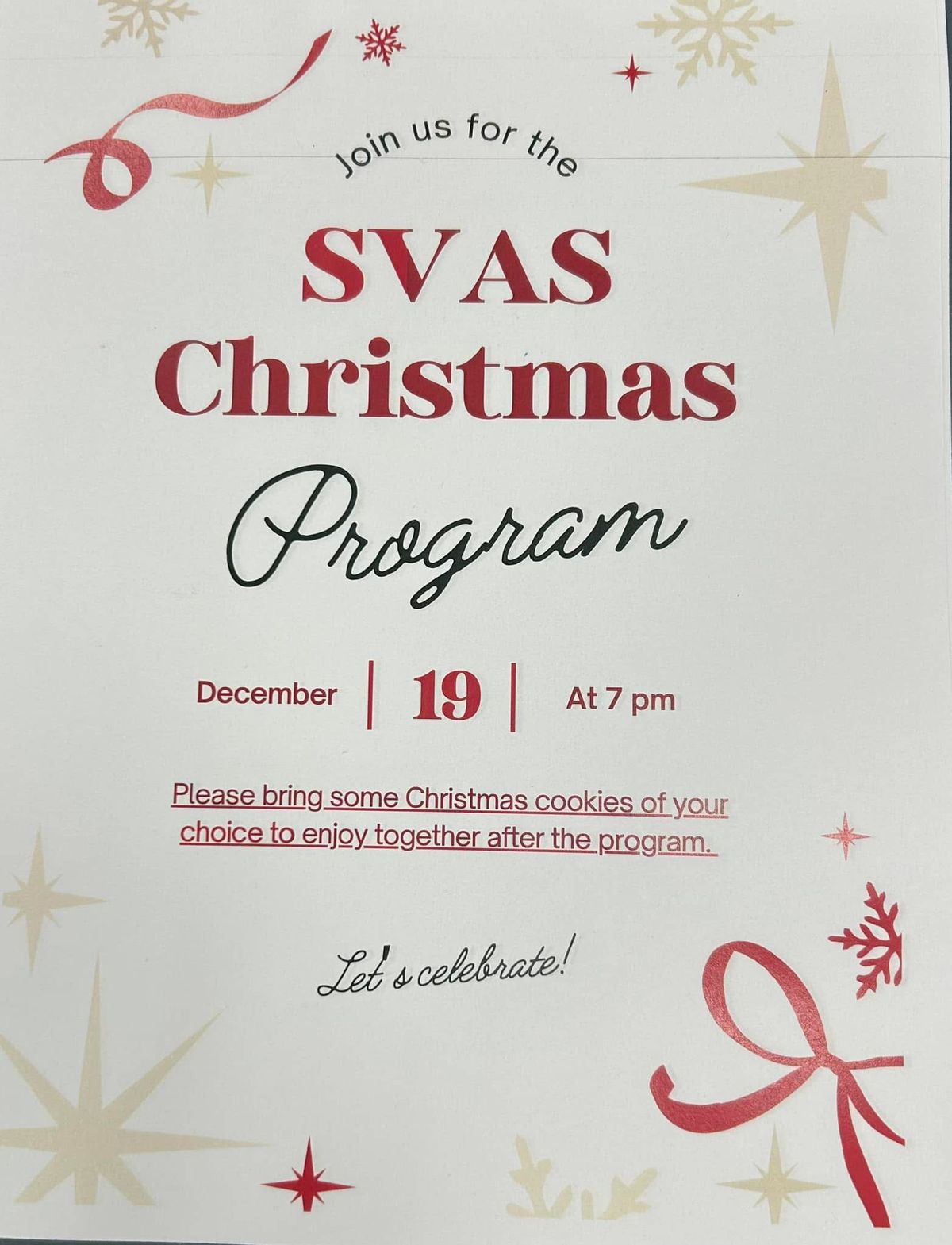 Christmas Program