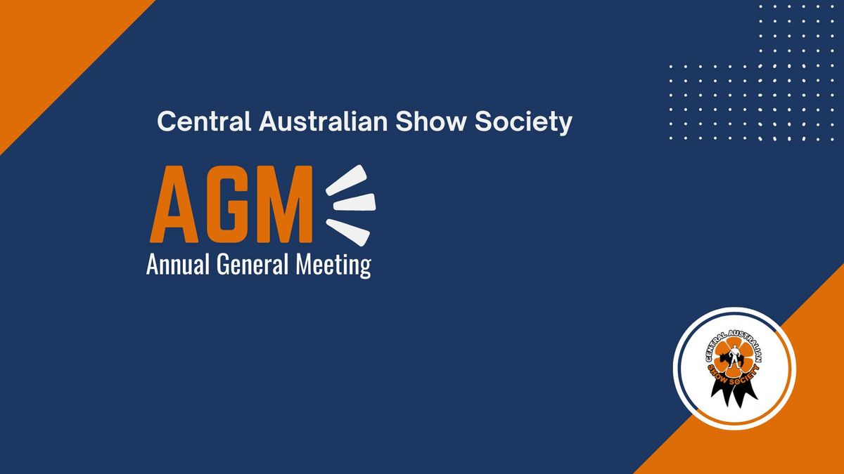 Central Australian Show Society AGM