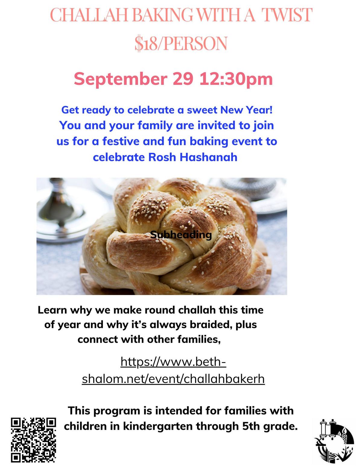 Challah Bake-Off