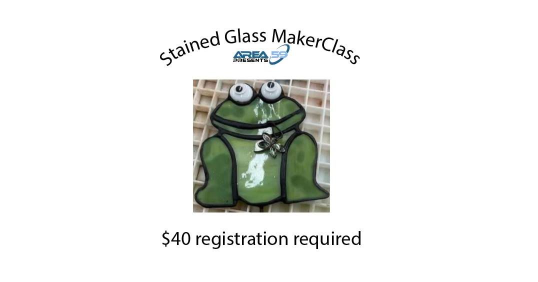 Stained Glass Frog MakerClass (Mar. 5)