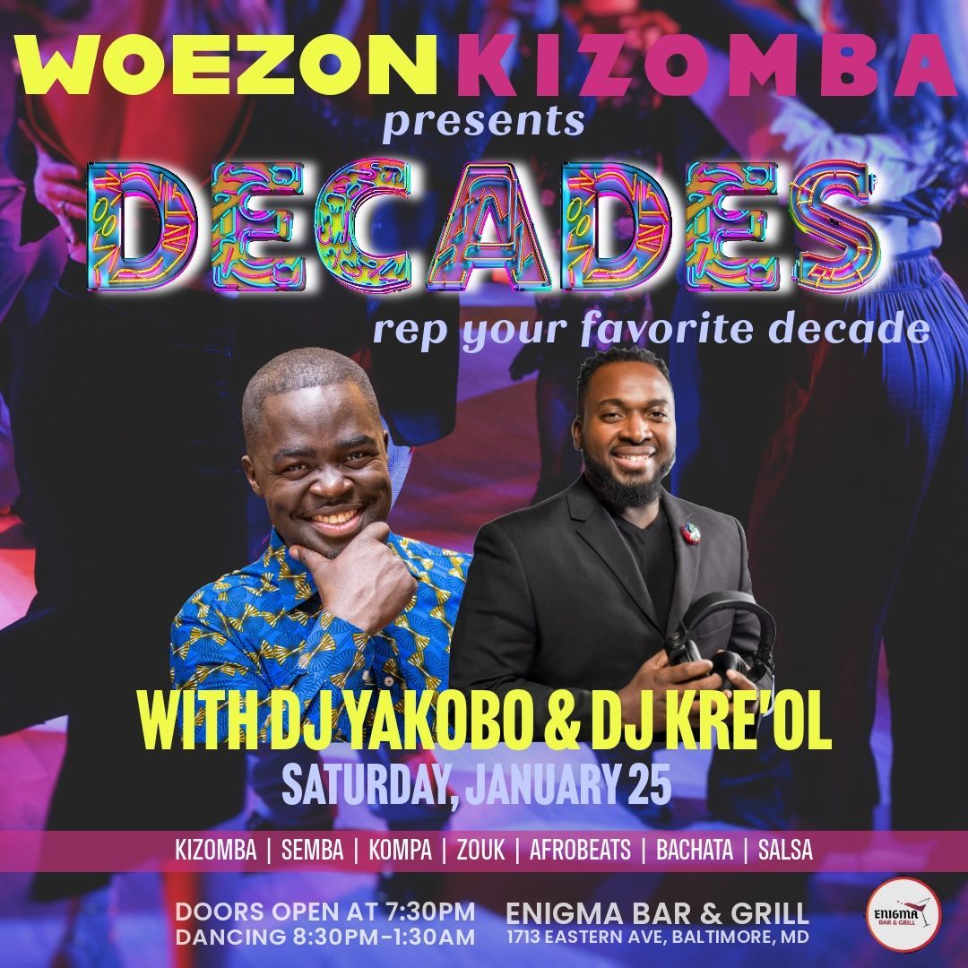 Woezon Kizomba Decades Party