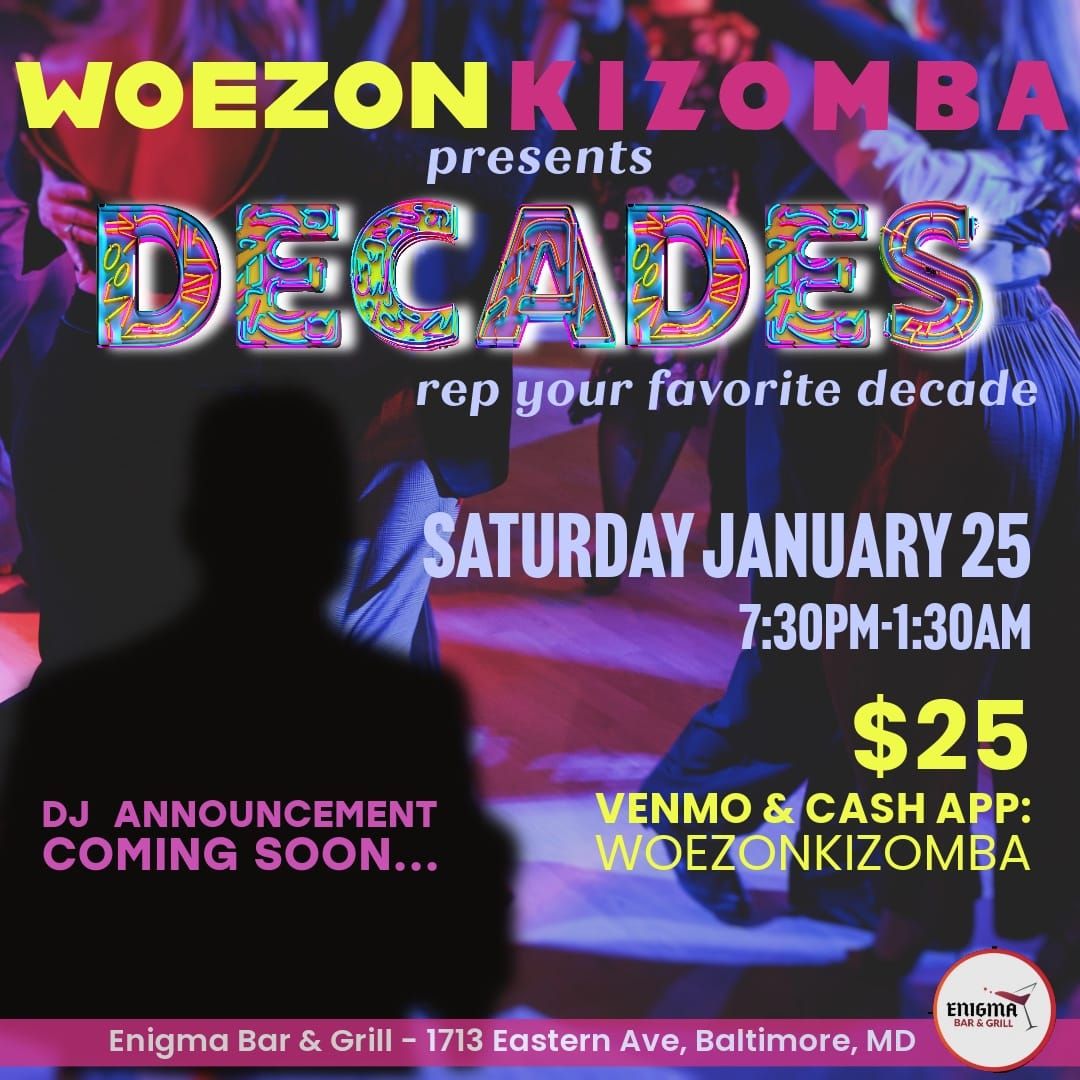 Woezon Kizomba Decades Party