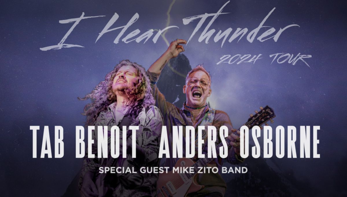 Tab Benoit & Anders Osborne with special guest Mike Zito Band