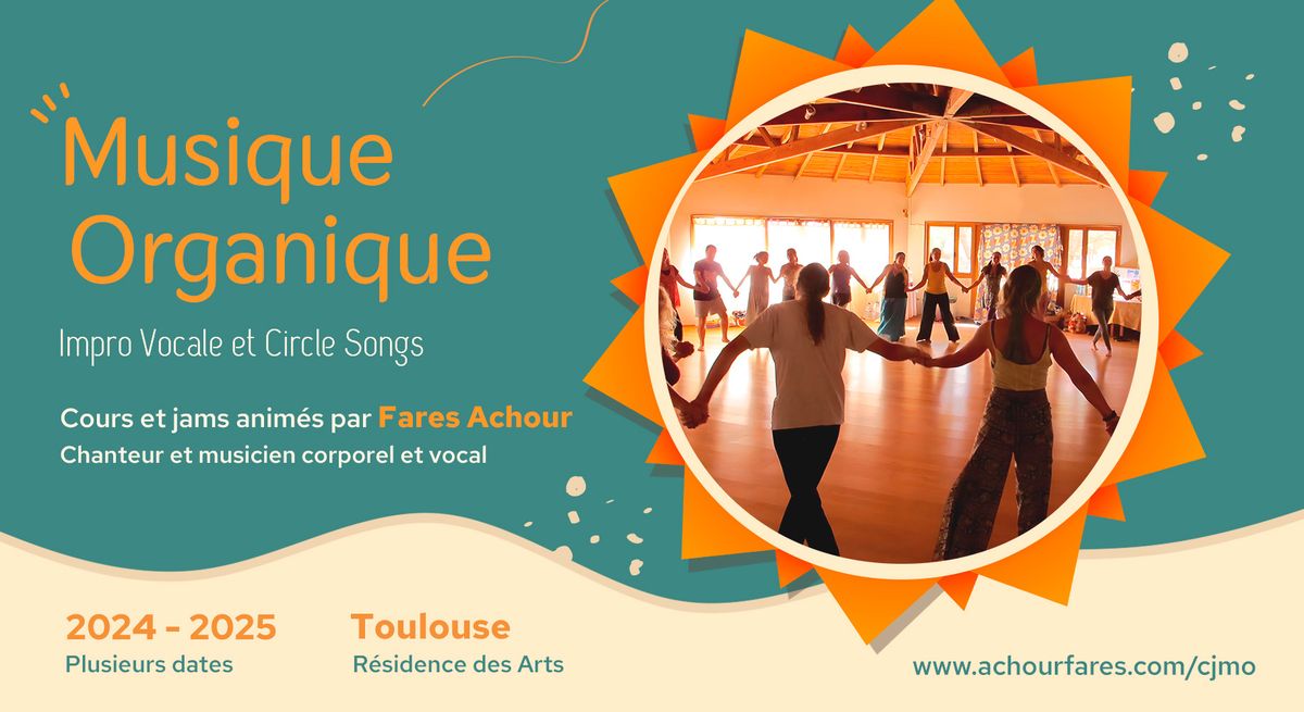 Cours et Jams de Musique Organique