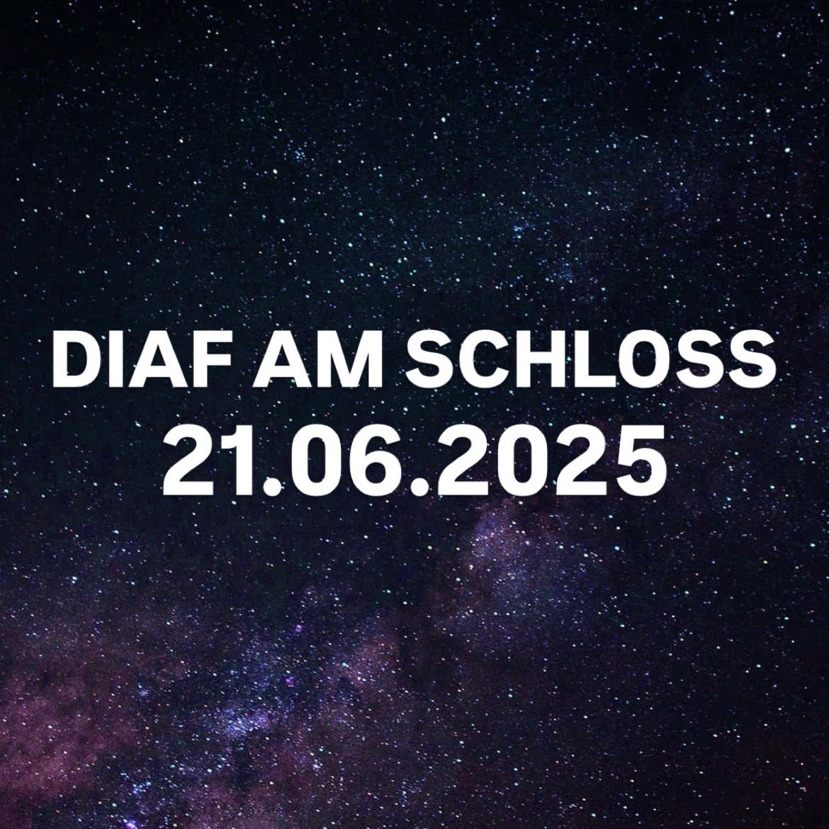 Diaf am Schloss 2025