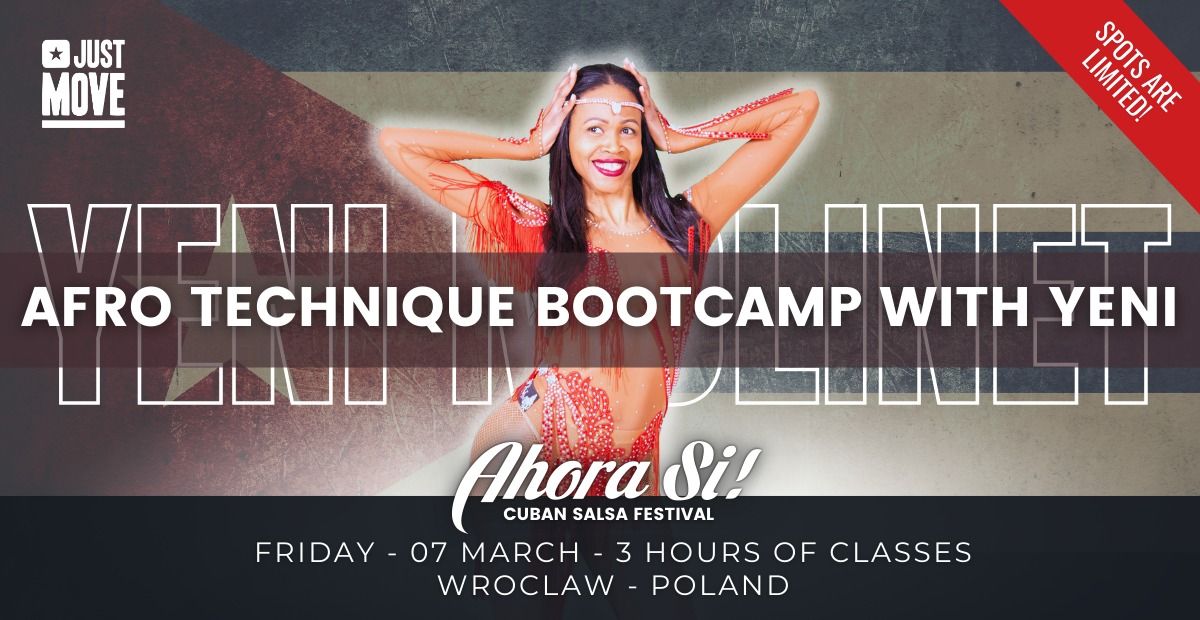 \u2b50 Afro Technique Bootcamp with Yeni Molinet \u2b50