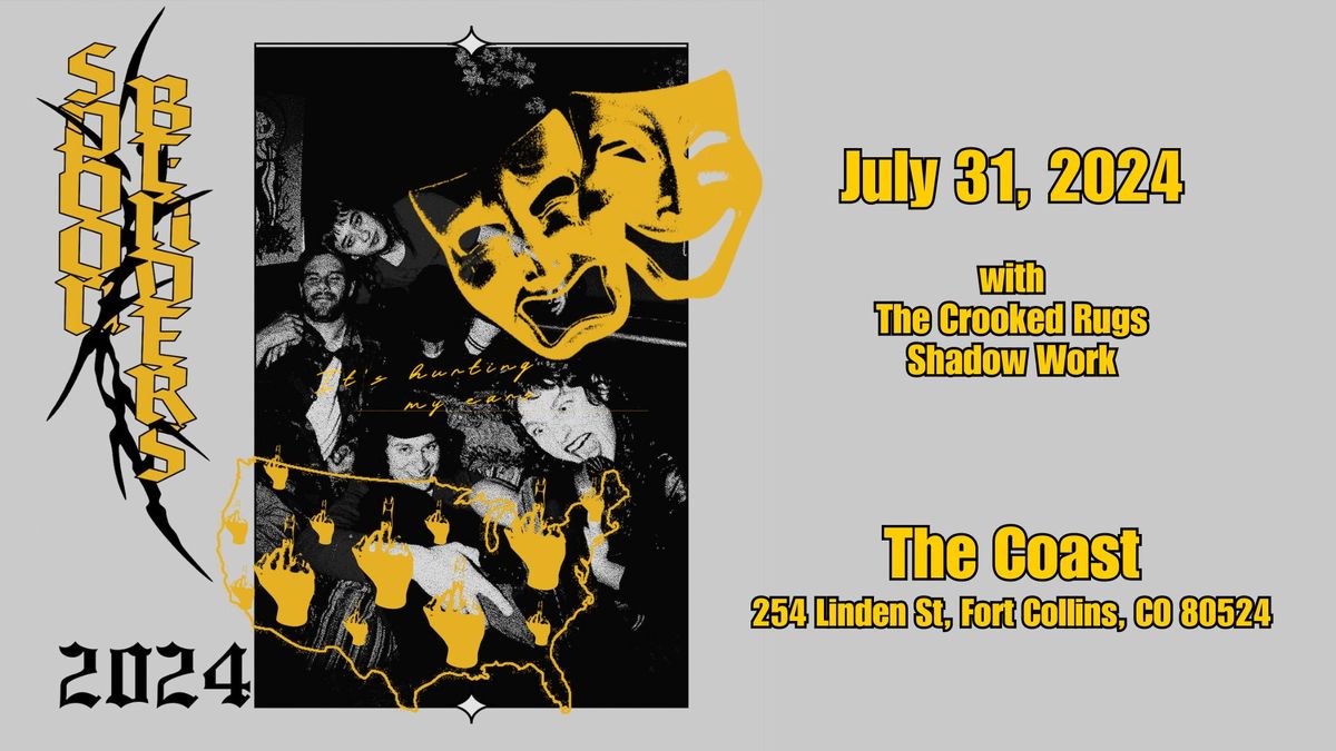 Spoon Benders w\/ The Crooked Rugs, Shadow Work | The Coast | Presented by Z2 Entertainment