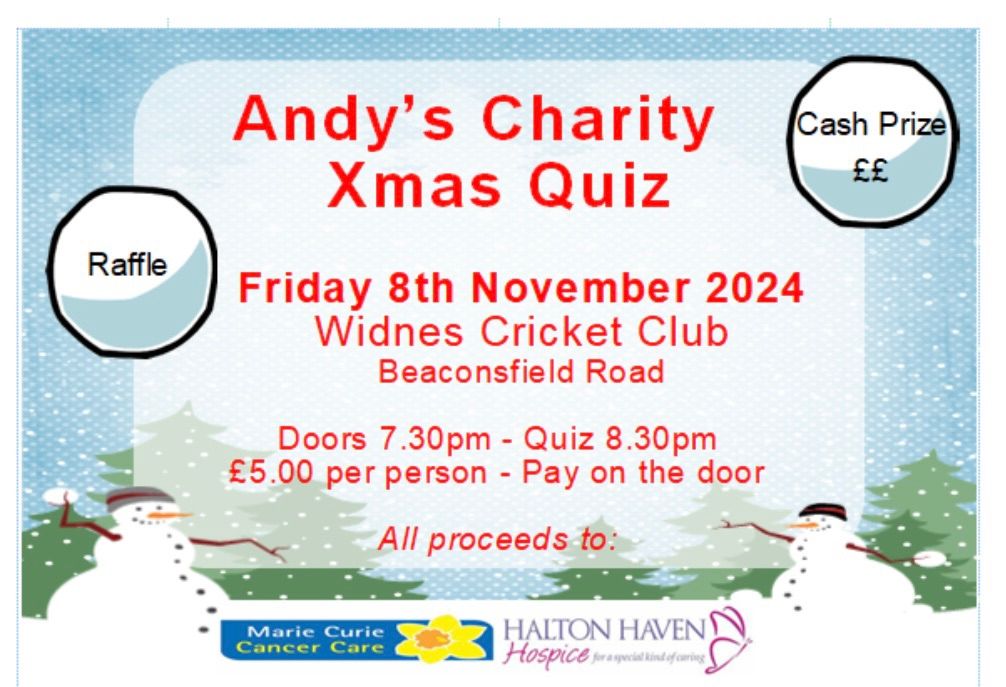 Andy\u2019s Christmas Quiz