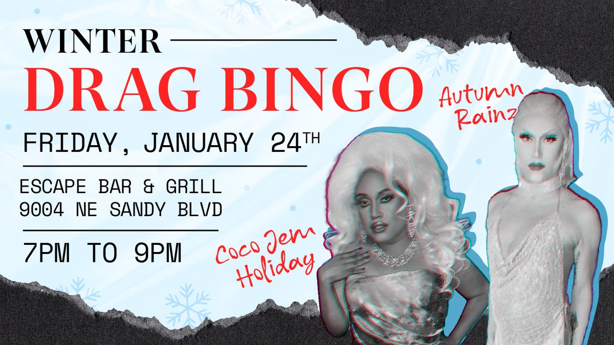 Winter Drag Bingo