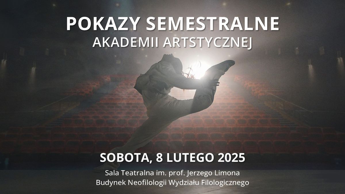 Pokazy semestralne Akademii Artystycznej 2025