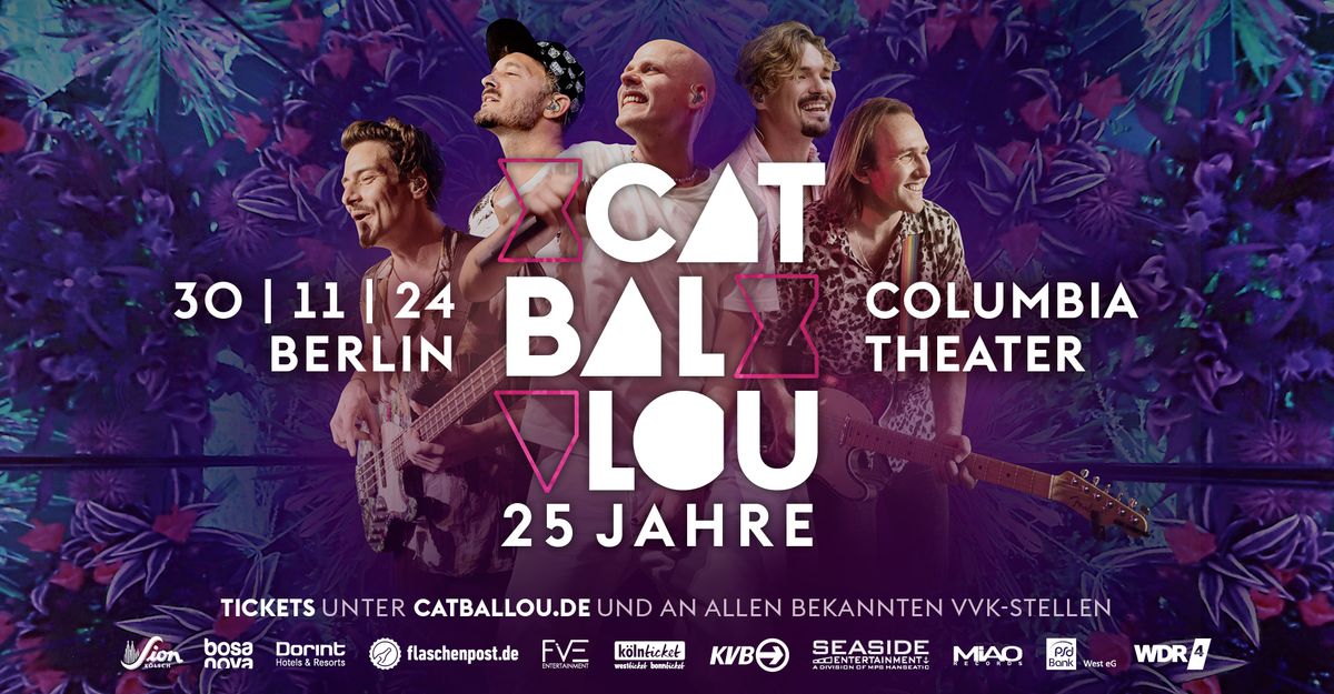 CAT BALLOU - JUBIL\u00c4UMSTOUR 2024 | BERLIN, COLUMBIA THEATER