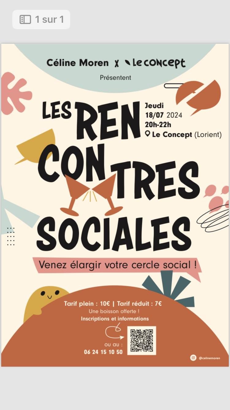 Rencontres Sociales au Concept (Lorient, 56)