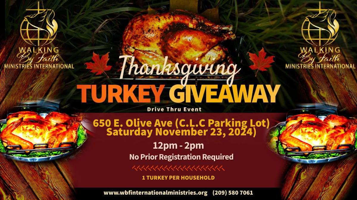 WBFMI Annual Turkey Giveaway