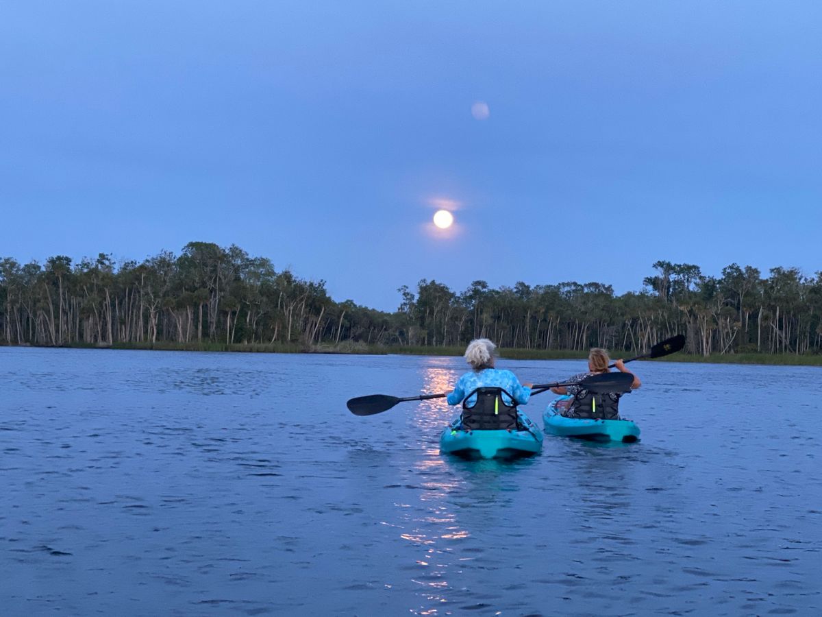 March Moonlight Kayaking Journey