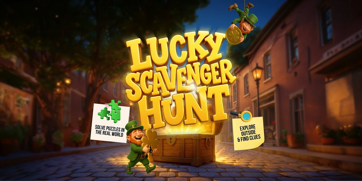 Lucky Scavenger Hunt in Knoxville: Find the Golden Shamrock!