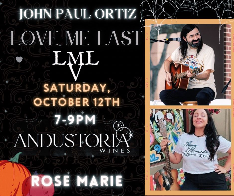 Love Me Last w\/Rose Marie at Andustoria Wines