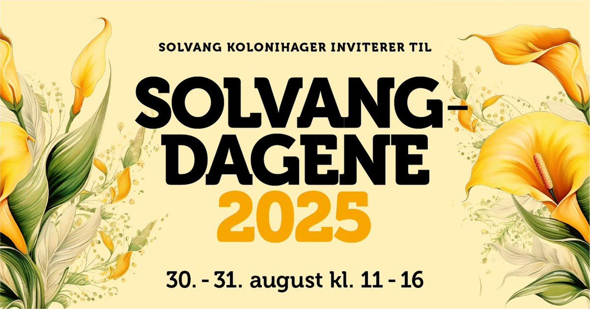 Solvangdagene 2025