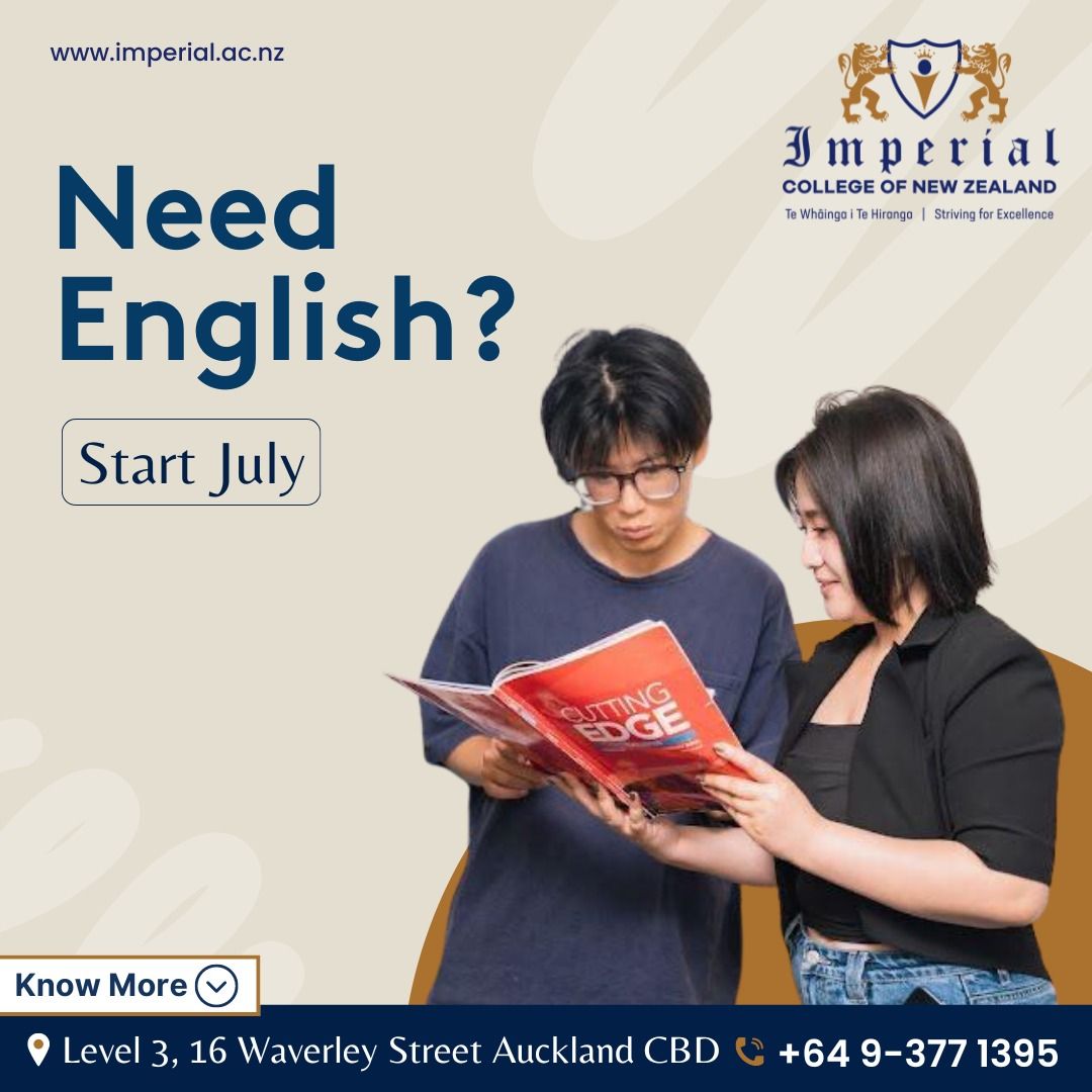 Study NZQA-approved and accredited ENGLISH Training Schemes and Micro-Credentials at Imperial College of New Zealand