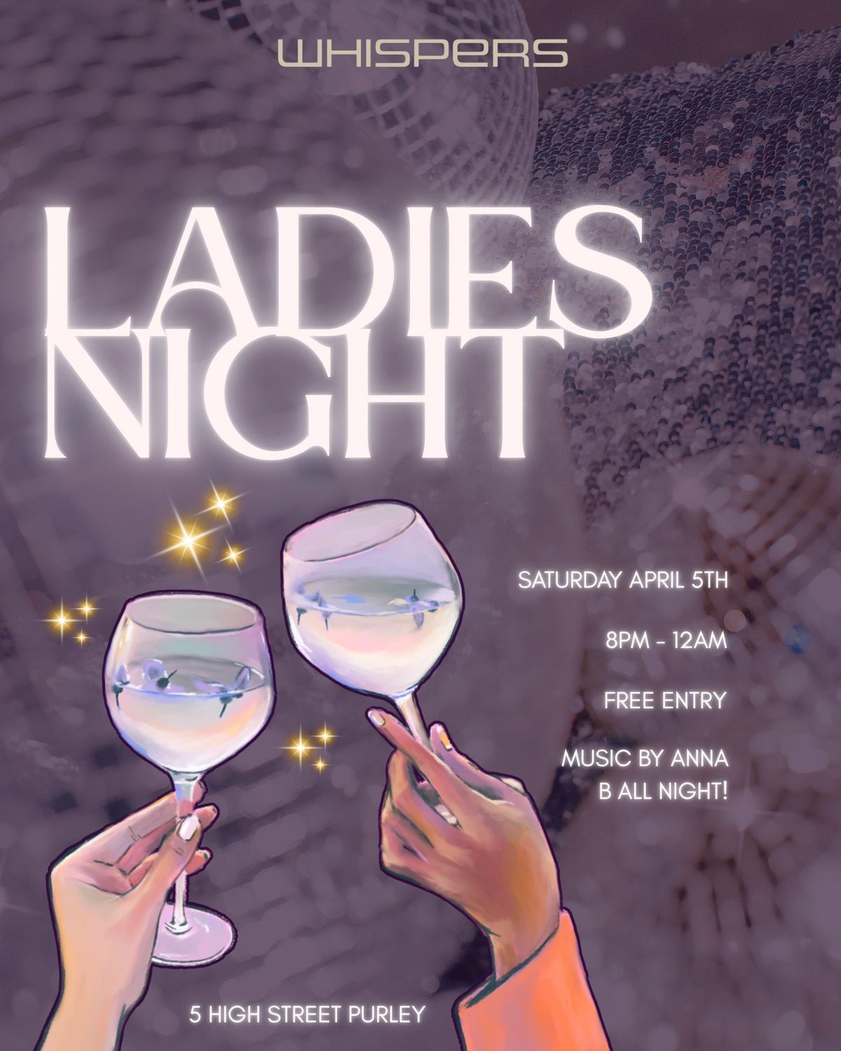 Ladies Night at Whispers \ud83d\udc83\ud83c\udffb