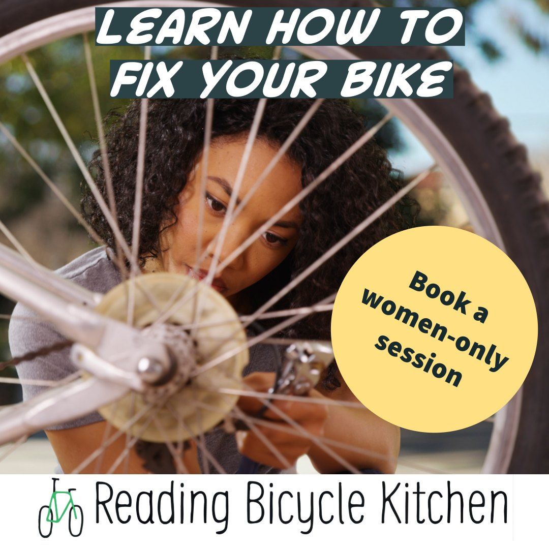 Women-only bike fix session 