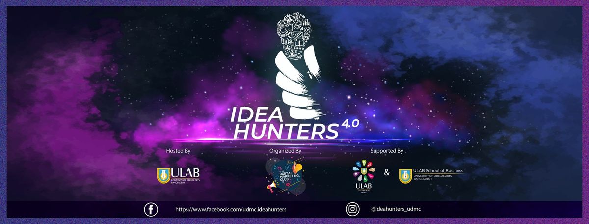 Idea Hunters 4.0 by ULAB Digital Marketing Club