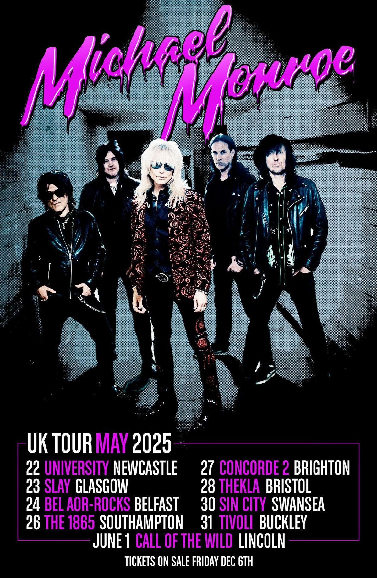 Michael Monroe - Brighton, Concorde 2