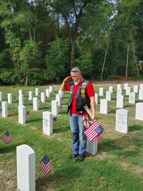 FLAGS FOR FALLEN VETS 2022