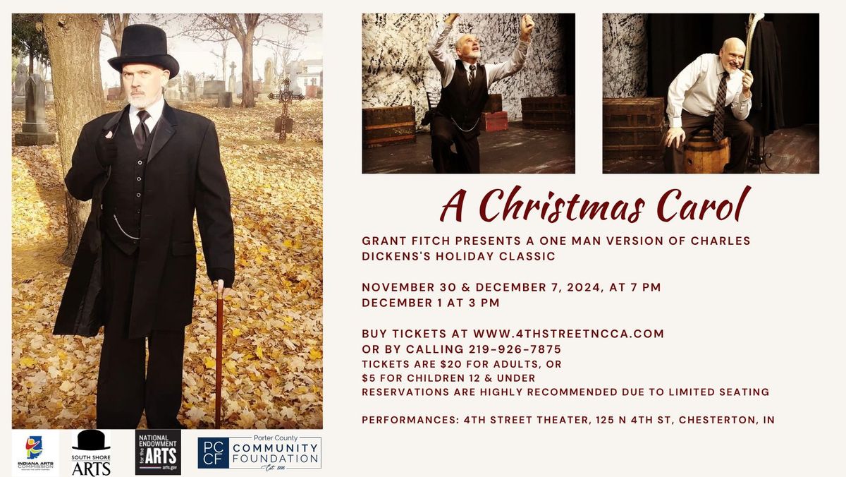 A Christmas Carol - Grant Fitch's One Man Version