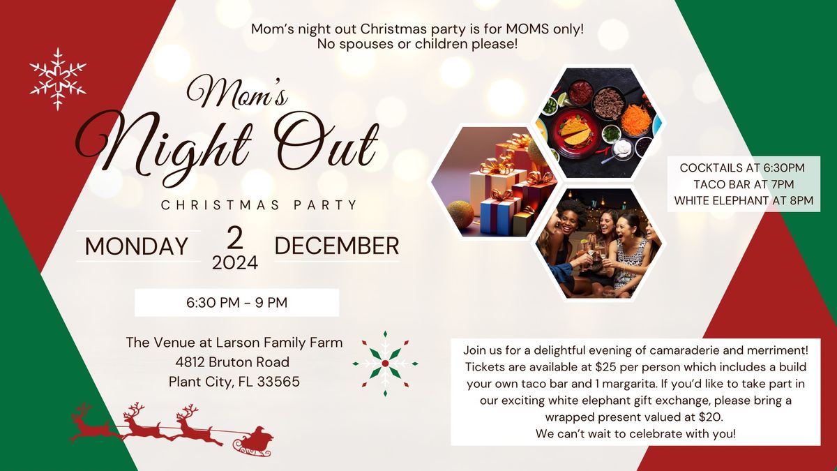 Mom\u2019s Night Out - Christmas Party