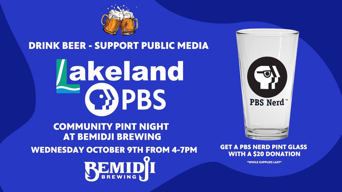 Lakeland PBS Community Pint Night