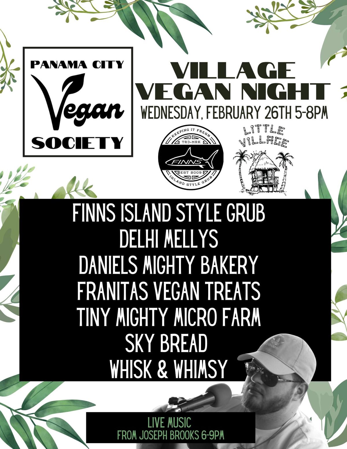 FEBRUARY 2025 Village Vegan Night hosted by the Panama City Vegan Society