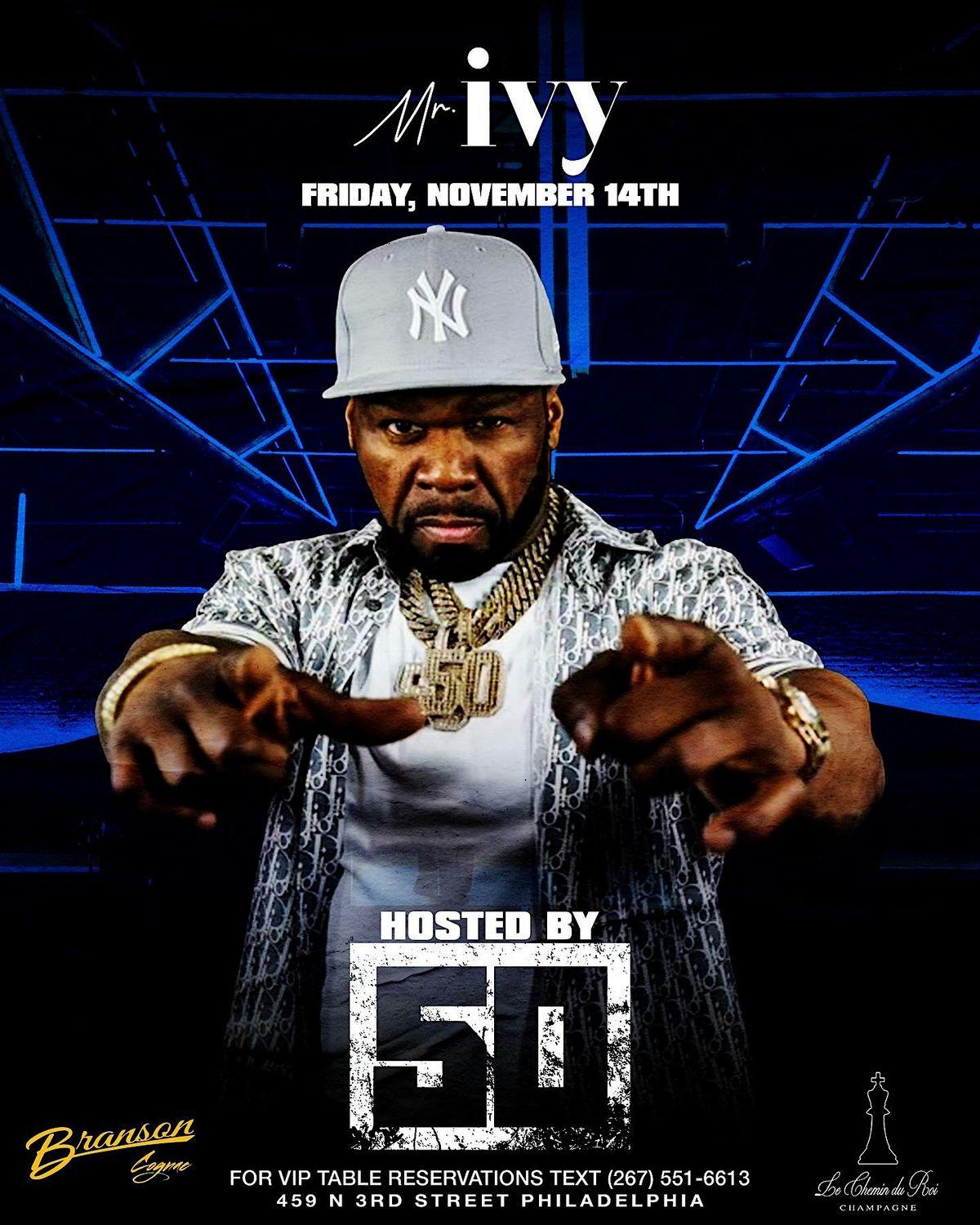 50 Cent  @ Mr. Ivy Philly November 28