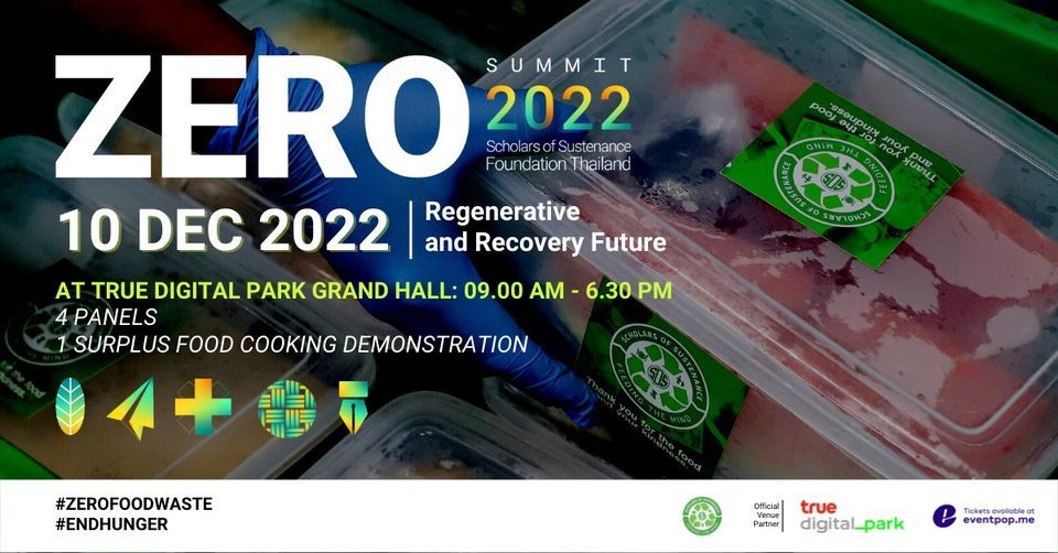 SOS Zero Summit 2022: Regenerative and Recovery Future, True Digital ...